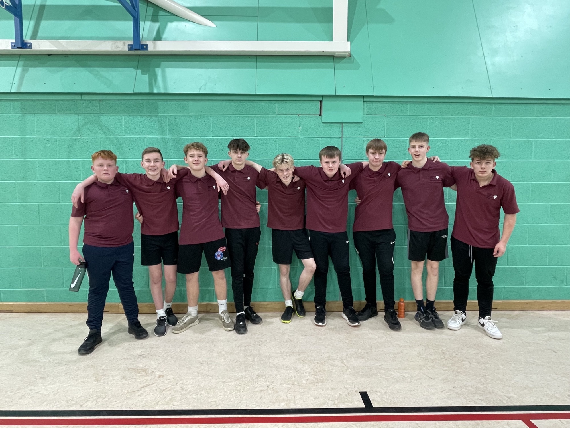 Basketball win for Year 9's Frederick Gent School